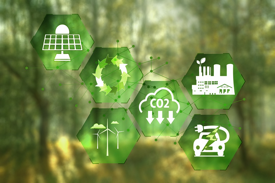 Recycling and green energy are good for better environment 